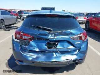 2018 Mazda Mazda3 5-Door Grand Touring with VIN 3MZBN1M31JM201468, listed as a IAAI auction lot 41975539 with 78,438 mi miles. Bid and sale history available at carsss.com. Image 6.