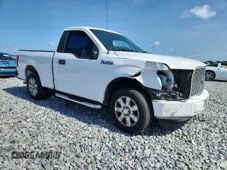 2016 Ford F-150 XL with VIN 1FTMF1C84GFC45611, listed as a Copart auction lot 61551625 with 127,010 mi miles and Salvage title. Bid and sale history available at DreamBid. Image 4.