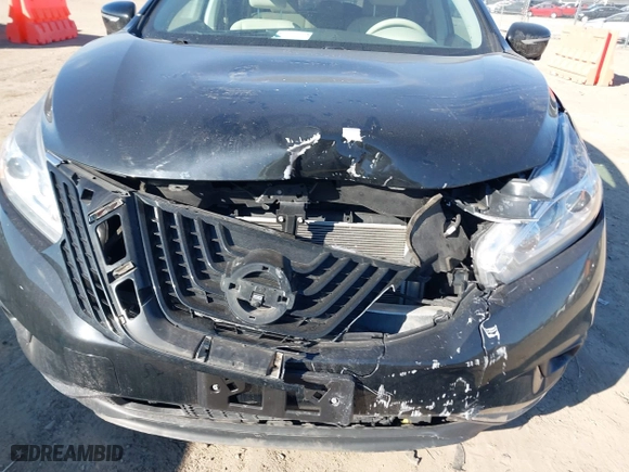 2015 Nissan Murano S with VIN 5N1AZ2MH7FN230762, listed as a IAAI auction lot 41011815 with 98,331 mi miles. Bid and sale history available at carsss.com. Image 6.