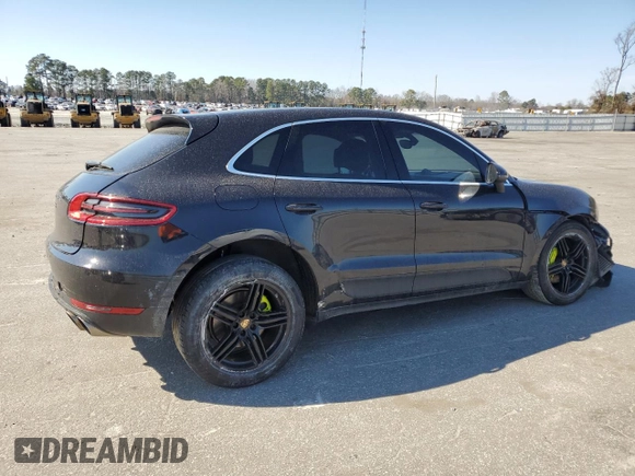 2015 Porsche Macan S with VIN WP1AB2A50FLB62561, listed as a Copart auction lot 46398925 with 90,180 mi miles and Salvage Title. Bid and sale history available at carsss.com. Image 3.