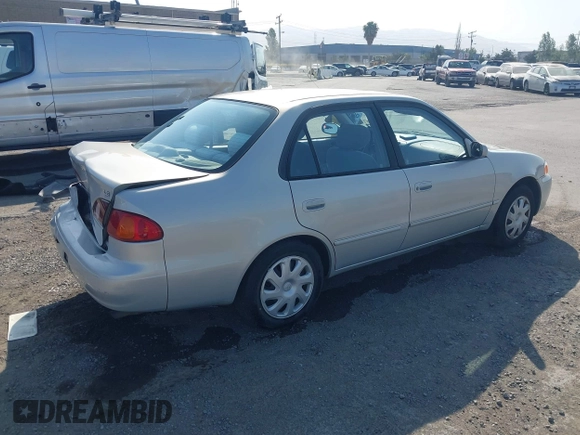 2002 Toyota Corolla CE with VIN 1NXBR12EX2Z637420, listed as a IAAI auction lot 42433300 with 98,353 mi miles and . Bid and sale history available at DreamBid. Image 4.