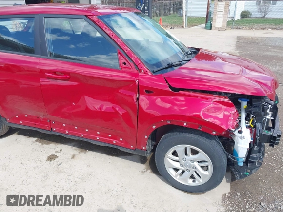 2023 Hyundai Venue SE with VIN KMHRB8A30PU227454, listed as a IAAI auction lot 41863384 with 23,464 mi miles and . Bid and sale history available at DreamBid. Image 6.