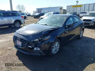 2016 Mazda 3 i Sport with VIN JM1BM1U73G1337468, listed as a IAAI auction lot 41824105 with 96,959 mi miles. Bid and sale history available at carsss.com. Image 6.