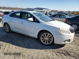2015 Buick Verano Group with VIN 1G4PS5SK3F4197747, listed as a Copart auction lot 46801945 with 104,290 mi miles and Salvage title. Bid and sale history available at DreamBid. Image 4.