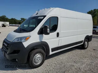 2024 Ram ProMaster Cargo Tradesman with VIN 3C6LRVDG8RE114010, listed as a Copart auction lot 68368704 with 13 mi miles and Salvage Title. Bid and sale history available at DreamBid. Image 1.