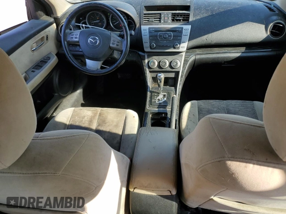 2010 Mazda 6 i Touring with VIN 1YVHZ8CH1A5M03573, listed as a Copart auction lot 49015675 with 164,616 mi miles and Salvage Title. Bid and sale history available at DreamBid. Image 8.
