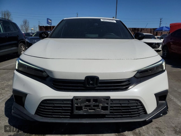 2022 Honda Civic Sedan Sport with VIN 2HGFE2F52NH607192, listed as a Copart auction lot 50379335 with 27,888 mi miles and Salvage Title. Bid and sale history available at carsss.com. Image 5.
