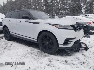 2020 Land Rover Range Rover Velar R-Dynamic S with VIN SALYK2EX8LA246834, listed as a IAAI auction lot 41565577 with 52,832 mi miles. Bid and sale history available at carsss.com. Image 1.