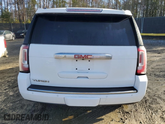 2017 GMC Yukon Denali with VIN 1GKS2CKJ3HR192875, listed as a Copart auction lot 50369075 with 112,877 mi miles and Salvage Title. Bid and sale history available at carsss.com. Image 6.