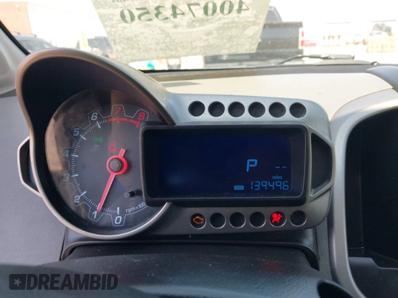 2016 Chevrolet Sonic LS with VIN 1G1JA6SH1G4112485, listed as a IAAI auction lot 40074350 with 139,496 mi miles and . Bid and sale history available at DreamBid. Image 7.