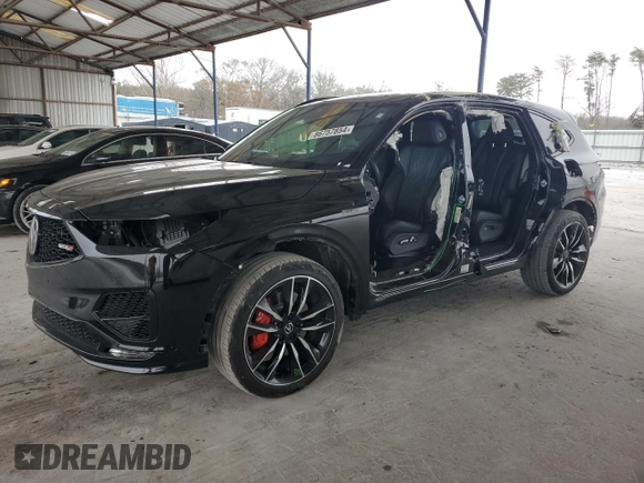 2022 Acura MDX Type S w/Advance Package with VIN 5J8YD8H86NL003864, listed as a Copart auction lot 86757854 with 31,587 mi miles and Salvage Title. Bid and sale history available at carsss.com. Image 1.