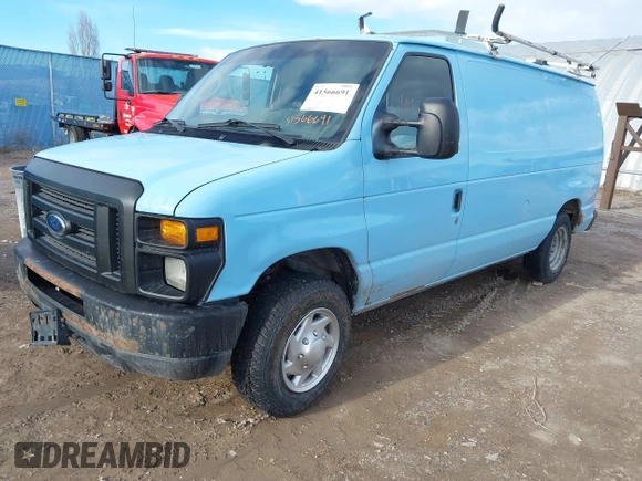 2013 Ford Econoline Cargo Commercial with VIN 1FTNE1EW7DDA29911, listed as a IAAI auction lot 41566691 with 166,860 mi miles and . Bid and sale history available at carsss.com. Image 17.