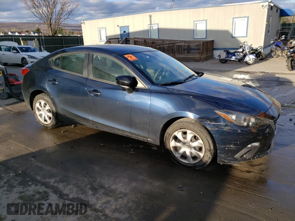 2015 Mazda 3 i SV with VIN JM1BM1T71F1242830, listed as a Copart auction lot 79832884 with Not Provided miles and Salvage Title. Bid and sale history available at DreamBid. Image 4.