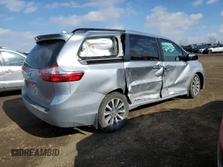 2018 Toyota Sienna XLE with VIN 5TDDZ3DC8JS189296, listed as a Copart auction lot 49656255 with 161,403 mi miles and Salvage Title. Bid and sale history available at carsss.com. Image 3.