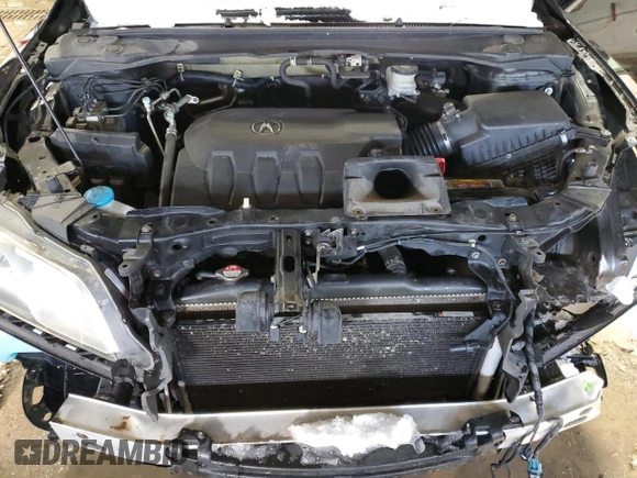 2015 Acura RDX Tech Pkg with VIN 5J8TB4H57FL027588, listed as a Copart auction lot 46805275 with 128,022 mi miles and Salvage Title. Bid and sale history available at carsss.com. Image 12.
