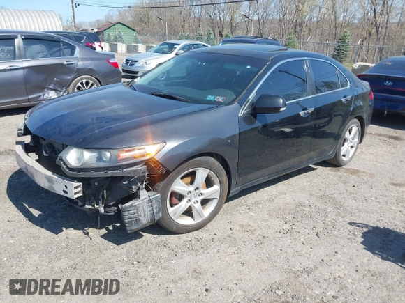 2009 Acura TSX with VIN JH4CU26699C030973, listed as a IAAI auction lot 42039769 with 298,307 mi miles. Bid and sale history available at carsss.com. Image 2.