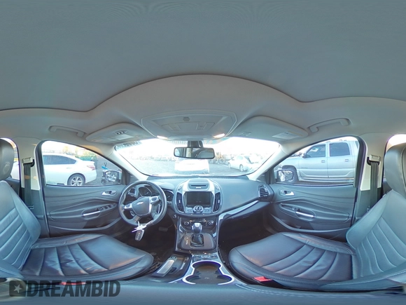 2016 Ford Escape Titanium with VIN 1FMCU9J97GUB28558, listed as a Copart auction lot 89022285 with 81,544 mi miles and Salvage Title. Bid and sale history available at DreamBid. Image 12.