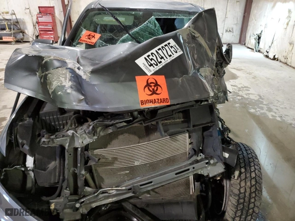 2019 Chevrolet Colorado 4WD Z71 with VIN 1GCGTDEN4K1194451, listed as a Copart auction lot 45247275 with 0 mi miles and Salvage Title. Bid and sale history available at carsss.com. Image 12.
