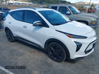 2022 Chevrolet Bolt EUV Premier with VIN 1G1FZ6S08N4129189, listed as a IAAI auction lot 41617904 with 20,818 mi miles. Bid and sale history available at carsss.com. Image 1.