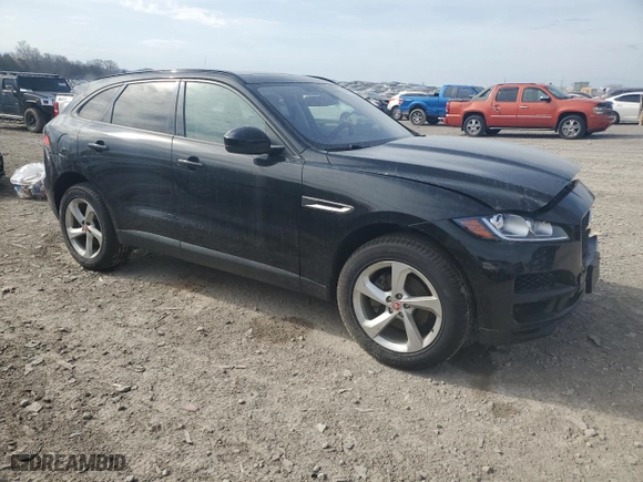 2018 Jaguar F-PACE 25t Premium with VIN SADCJ2FX5JA269668, listed as a Copart auction lot 86492694 with 67,429 mi miles and Salvage Title. Bid and sale history available at carsss.com. Image 4.