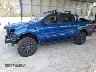 2020 Ford Ranger XL with VIN 1FTER4FH3LLA37224, listed as a Copart auction lot 53258535 with 63,405 mi miles and Salvage Title. Bid and sale history available at carsss.com. Image 1.