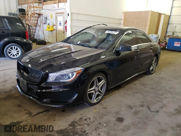 2015 Mercedes-Benz CLA 250 with VIN WDDSJ4EB9FN188302, listed as a Copart auction lot 59396273 with 134,649 mi miles and . Bid and sale history available at DreamBid. Image 1.