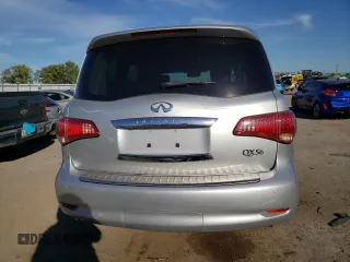 2011 Infiniti QX56 7-passenger with VIN JN8AZ2NE0B9005454, listed as a Copart auction lot 73222904 with 143,449 mi miles and Salvage Title. Bid and sale history available at carsss.com. Image 6.