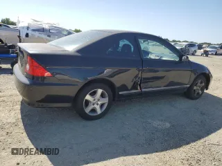 2004 Honda Civic EX z VIN 1HGEM22934L030259, wystawiony jako Copart lot #58861265 z przebiegiem Nie podano mil oraz Szkoda całkowita • Salvage title. Historia ofert i sprzedaży dostępna na DreamBid. Obrazek 3.