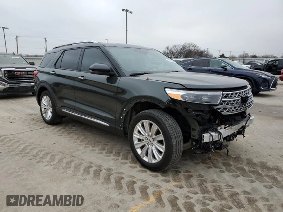 2023 Ford Explorer Limited z VIN 1FMSK7FH1PGB50771, wystawiony jako Copart lot #43957045 z przebiegiem 20 572 mil mil oraz Szkoda całkowita • Salvage title. Historia ofert i sprzedaży dostępna na DreamBid. Obrazek 4.