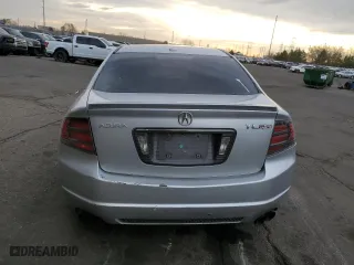 2007 Acura TL Type-S with VIN 19UUA76507A001259, listed as a Copart auction lot 51116585 with 0 mi miles and Clean Title. Bid and sale history available at carsss.com. Image 6.