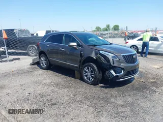 2020 Cadillac XT5 Premium Luxury FWD with VIN 1GYKNCRS0LZ220006, listed as a IAAI auction lot 41985265 with 47,464 mi miles and . Bid and sale history available at carsss.com. Image 1.
