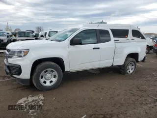 2022 Chevrolet Colorado 2WD Work Truck with VIN 1GCHSBEA2N1215262, listed as a Copart auction lot 52262275 with 35,521 mi miles and Salvage Title. Bid and sale history available at carsss.com. Image 1.
