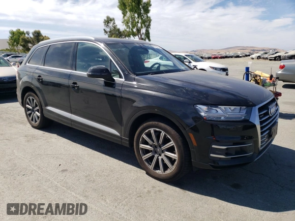 2018 Audi Q7 Premium Plus z VIN WA1LHAF77JD042203, wystawiony jako Copart lot #63196135 z przebiegiem 57 280 mil mil oraz Szkoda całkowita • Salvage title. Historia ofert i sprzedaży dostępna na DreamBid. Obrazek 4.