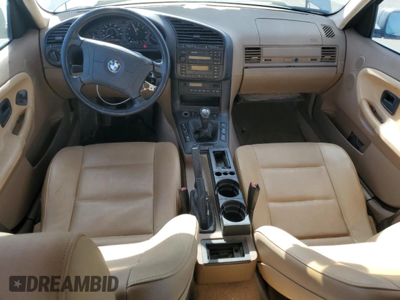1998 BMW 3 Series 318i with VIN WBACC9322WEE60455, listed as a Copart auction lot 75950324 with 328,714 mi miles and Salvage Title. Bid and sale history available at carsss.com. Image 8.