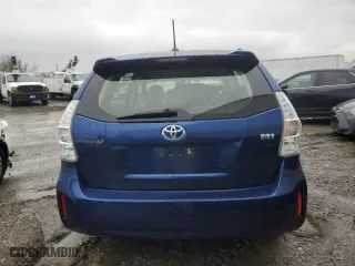 2012 Toyota Prius v Two with VIN JTDZN3EU3C3183595, listed as a Copart auction lot 88448635 with NaN miles and Salvage Title. Bid and sale history available at carsss.com. Image 6.