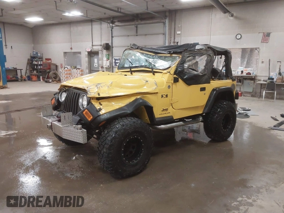 2006 Jeep Wrangler X with VIN 1J4FA39S96P743750, listed as a IAAI auction lot 39410937 with 43,104 mi miles and . Bid and sale history available at DreamBid. Image 2.