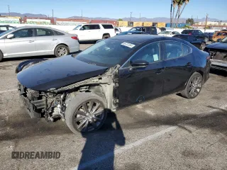 2019 Mazda 3 Preferred with VIN 3MZBPADL3KM108737, listed as a Copart auction lot 86722354 with 49,853 mi miles and Salvage Title. Bid and sale history available at DreamBid. Image 1.