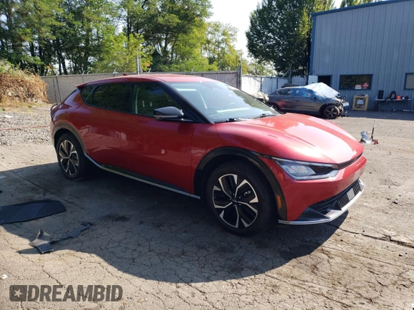 2022 Kia EV6 Wind with VIN KNDC3DLC6N5053247, listed as a Copart auction lot 64905964 with 118,575 mi miles and Salvage Title. Bid and sale history available at carsss.com. Image 4.
