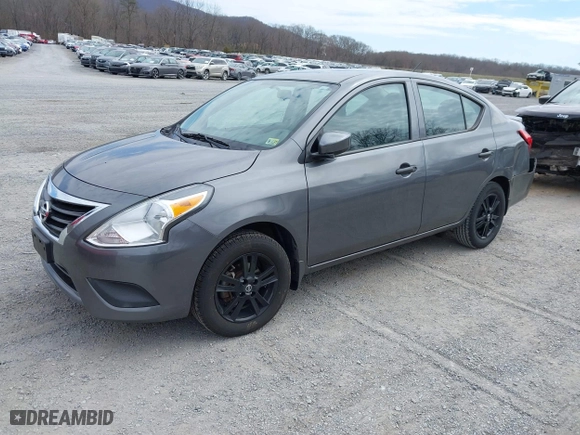 2019 Nissan Versa Sedan SV with VIN 3N1CN7AP6KL807361, listed as a IAAI auction lot 41863908 with 45,550 mi miles. Bid and sale history available at carsss.com. Image 22.