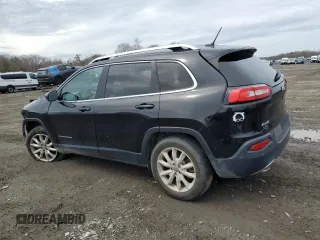 2015 Jeep Cherokee Limited with VIN 1C4PJMDB6FW690972, listed as a Copart auction lot 51440525 with 82,209 mi miles and Clean Title. Bid and sale history available at carsss.com. Image 2.
