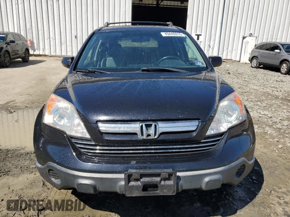 2007 Honda CR-V EX-L with VIN JHLRE48797C060663, listed as a Copart auction lot 49440915 with 331,725 mi miles and Salvage Title. Bid and sale history available at DreamBid. Image 5.