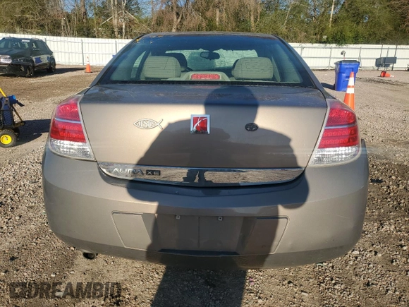 2008 Saturn Aura XE with VIN 1G8ZS57B98F256999, listed as a Copart auction lot 48772115 with 140,460 mi miles and Salvage Title. Bid and sale history available at carsss.com. Image 6.