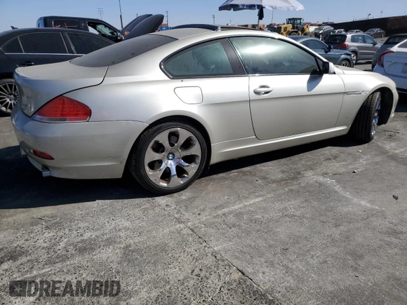 2005 BMW 6 Series 645Ci with VIN WBAEH73485B192332, listed as a Copart auction lot 76946314 with 176,744 mi miles and Clean Title. Bid and sale history available at DreamBid. Image 3.