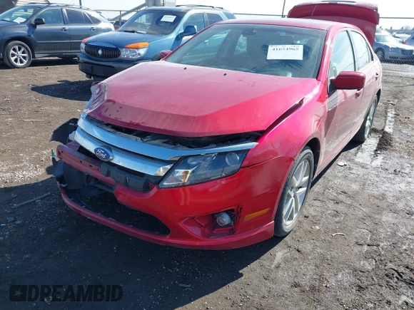 2012 Ford Fusion SEL with VIN 3FAHP0JA1CR255532, listed as a IAAI auction lot 41654965 with 171,036 mi miles. Bid and sale history available at carsss.com. Image 6.