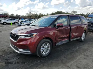 2023 Kia Carnival LX with VIN KNDNB4H3XP6239889, listed as a Copart auction lot 78244604 with 12,309 mi miles and Salvage Title. Bid and sale history available at carsss.com. Image 1.