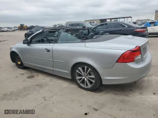 2011 Volvo C70 with VIN YV1672MC4BJ107579, listed as a Copart auction lot 72791454 with 151,999 mi miles and Salvage Title. Bid and sale history available at carsss.com. Image 2.