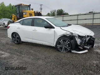 2021 Nissan Sentra SR z VIN 3N1AB8DV0MY324132, wystawiony jako Copart lot #56547225 z przebiegiem 48 291 mil mil oraz Szkoda całkowita • Salvage title. Historia ofert i sprzedaży dostępna na DreamBid. Obrazek 4.