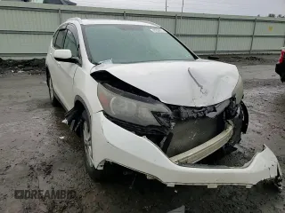 2012 Honda CR-V EX-L with VIN 5J6RM4H75CL051253, listed as a Copart auction lot 47204915 with 0 mi miles and Salvage Title. Bid and sale history available at carsss.com. Image 12.