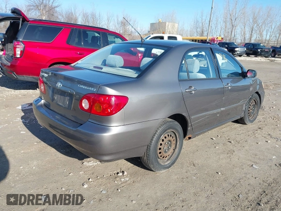 2004 Toyota Corolla CE with VIN 1NXBR38EX4Z265969, listed as a IAAI auction lot 41948986 with 235,816 mi miles. Bid and sale history available at carsss.com. Image 4.