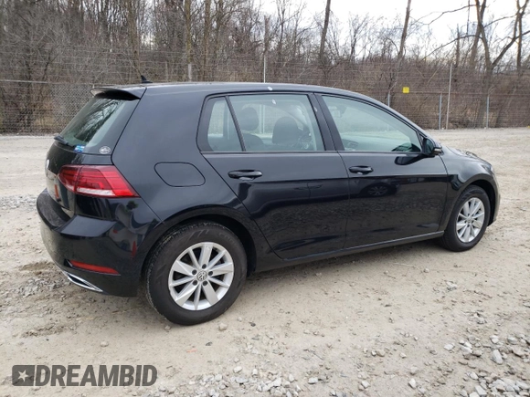 2019 Volkswagen Golf S z VIN 3VWG57AU8KM020682, wystawiony jako Copart lot #51091875 z przebiegiem 48 257 mil mil oraz Szkoda całkowita • Salvage title. Historia ofert i sprzedaży dostępna na DreamBid. Obrazek 3.